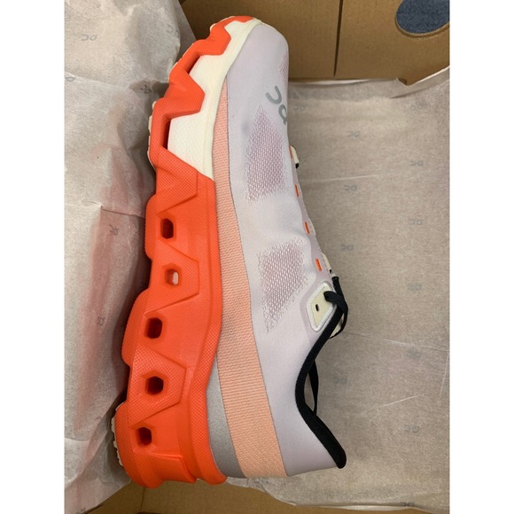 On Cloudmonster Hyper Mens 9.5 Mauve Flame Running Shoes 3ME10131906 NIB - Picture 6 of 12